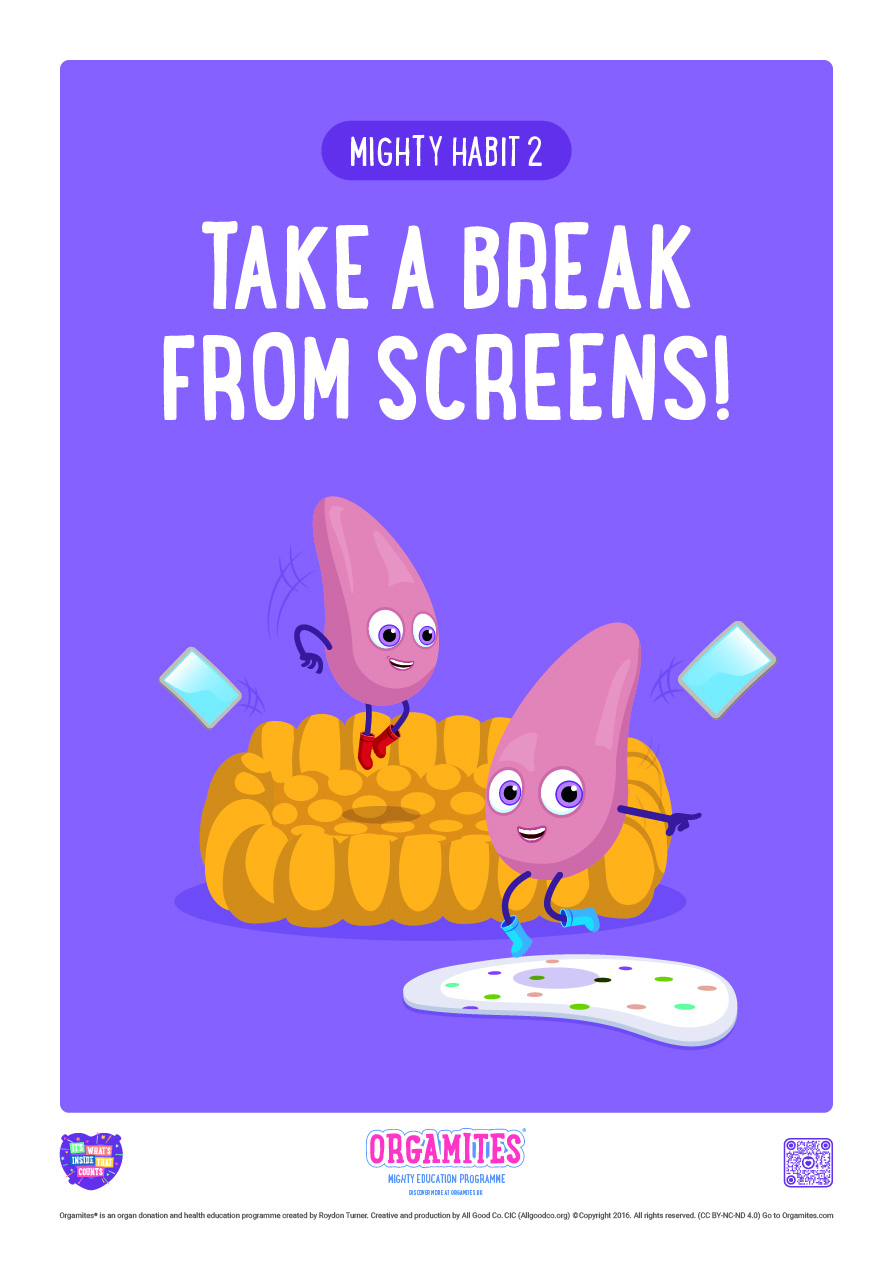Take a break from screens - Mighty habits